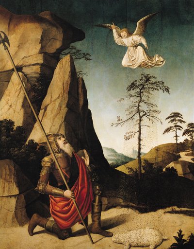 Gideon and the Fleece by French School